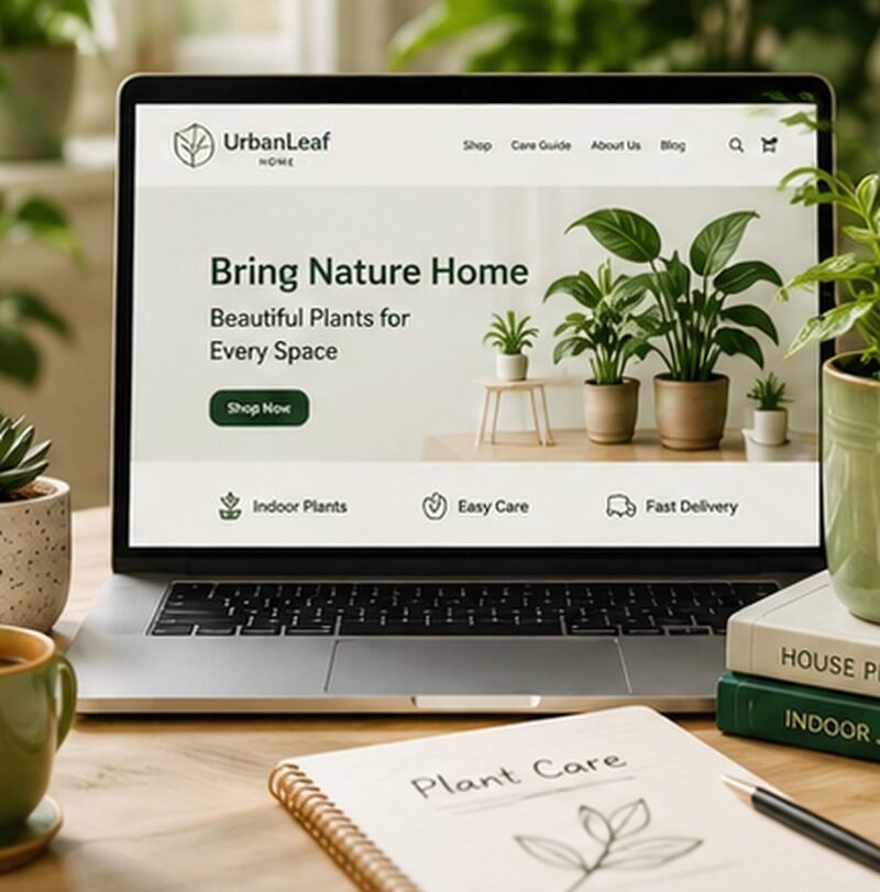 UrbanLeaf Home SEO and content marketing project